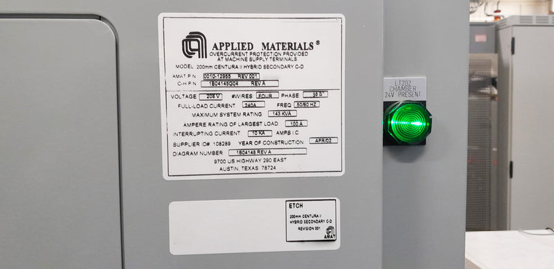 Applied Materials Centura 5200 Dry Etcher
