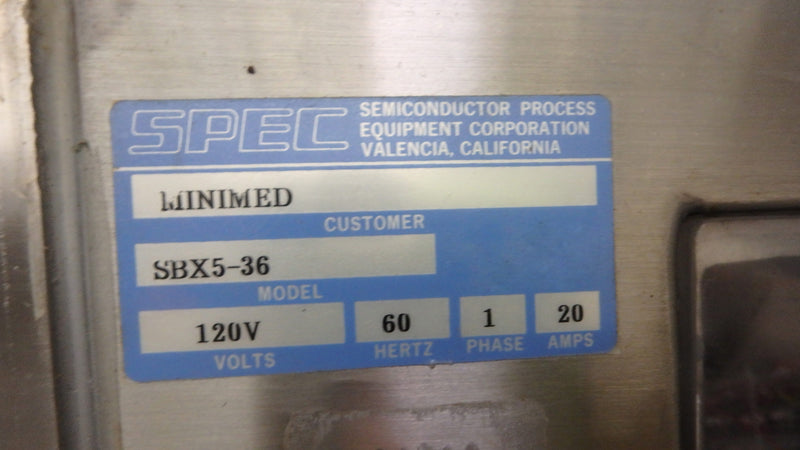 Spec SBX 5-36 Photoresist Developer