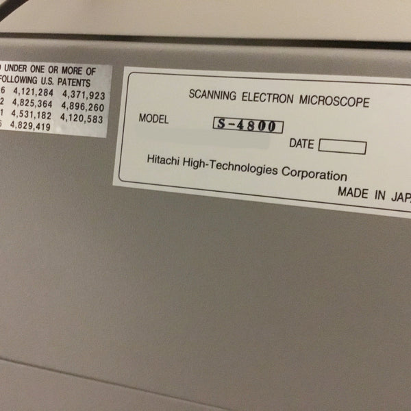 Hitachi S 4800 II SEM (Scanning Electron Microscope)