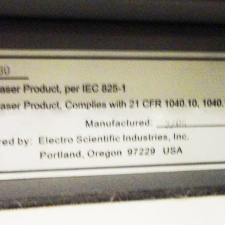 ESI 5330 6 W UV Laser System