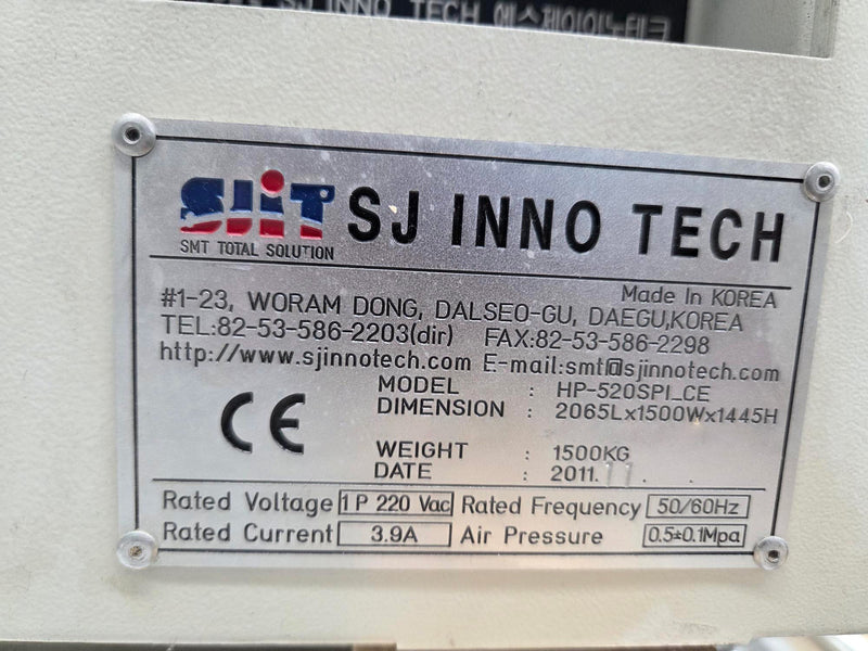 SJ Inno Tech HP 520 SPI Printer