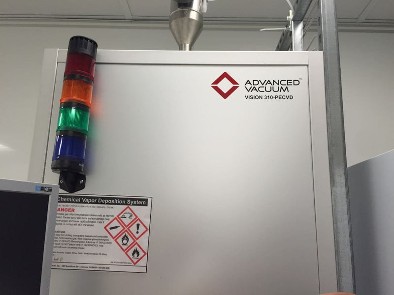 Advanced Vacuum Vision 310 PECVD (Plasma-Enhanced Chemical Vapor Deposition)