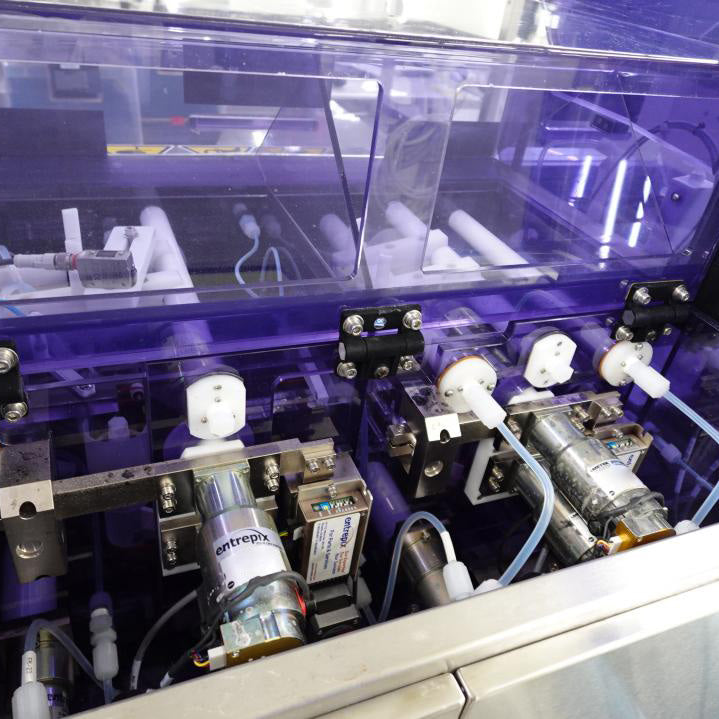 Ontrak DSS 200 Series II Post CMP Scrubber (Chemical Mechanical Polisher)