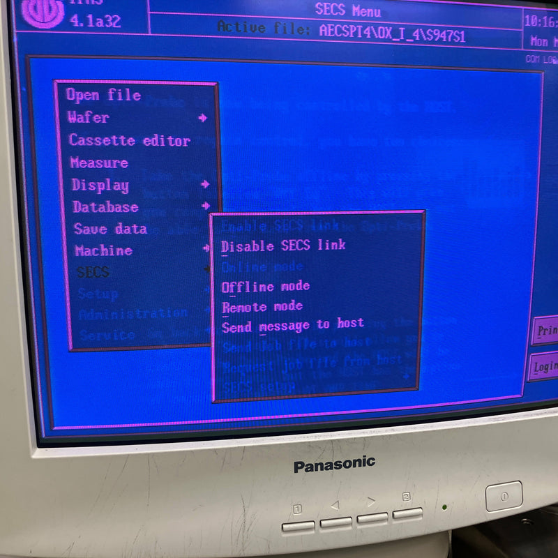 KLA / Therma-wave OP 5220 Film Thickness Measurement