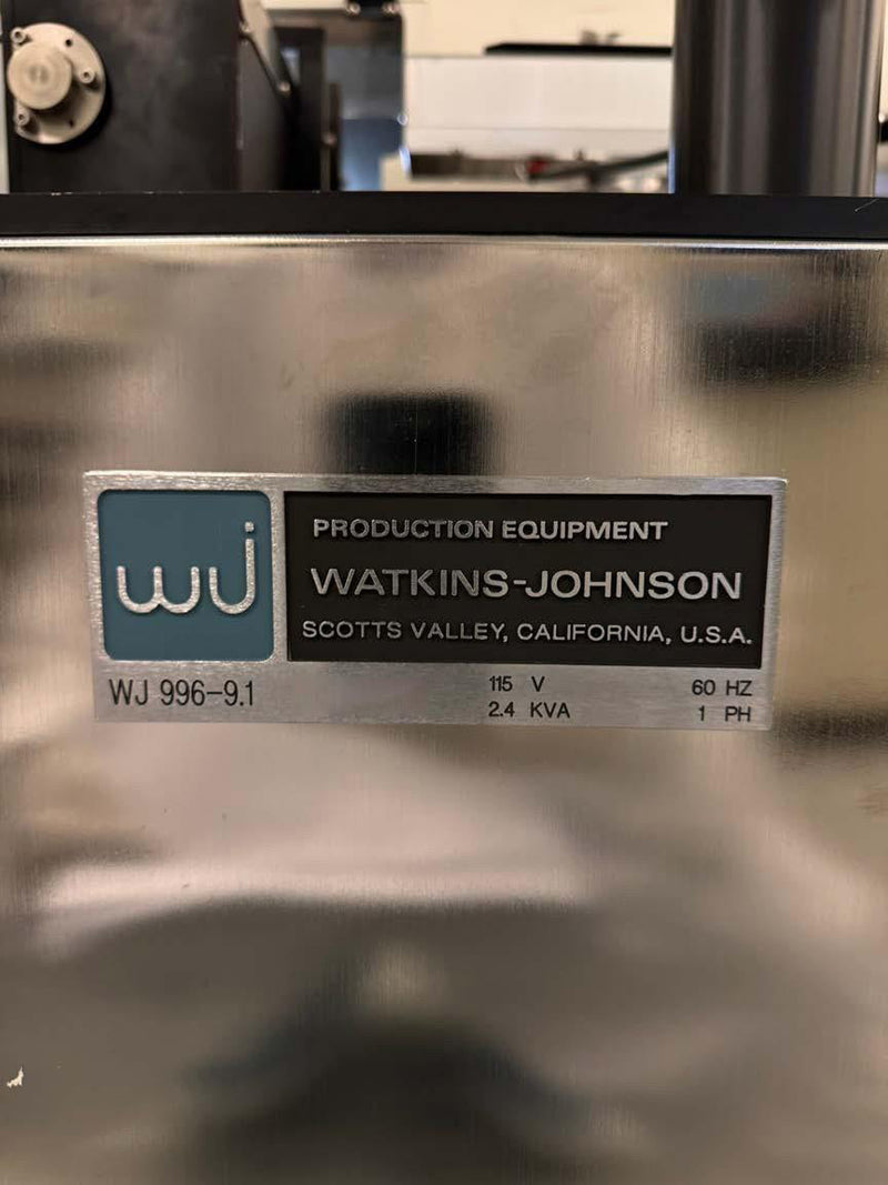 Watkins Johnson (WJ) TEOS 999 CVD (Chemical Vapor Deposition)