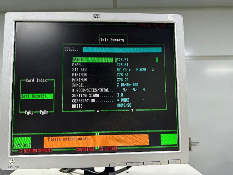 KLA OmniMap Auto RS 75 Resistivity Mapper