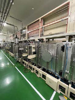 Ulvac SDP 570 VMS In Line Sputtering
