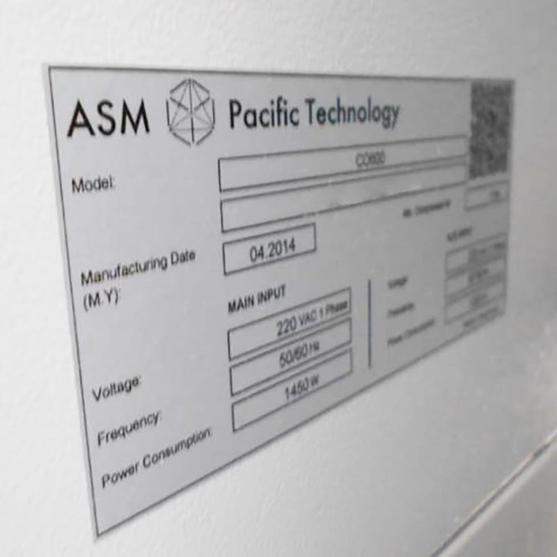 ASM CO 600 Gelation Oven