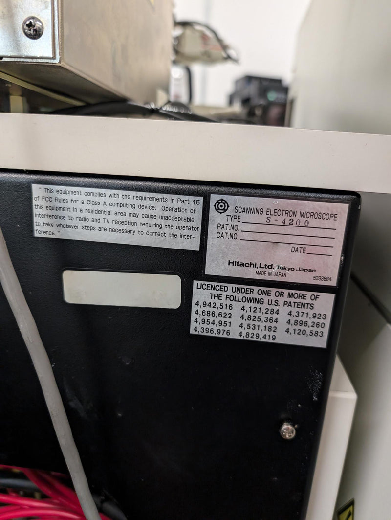 Hitachi S 4200 SEM (Scanning Electron Microscope)