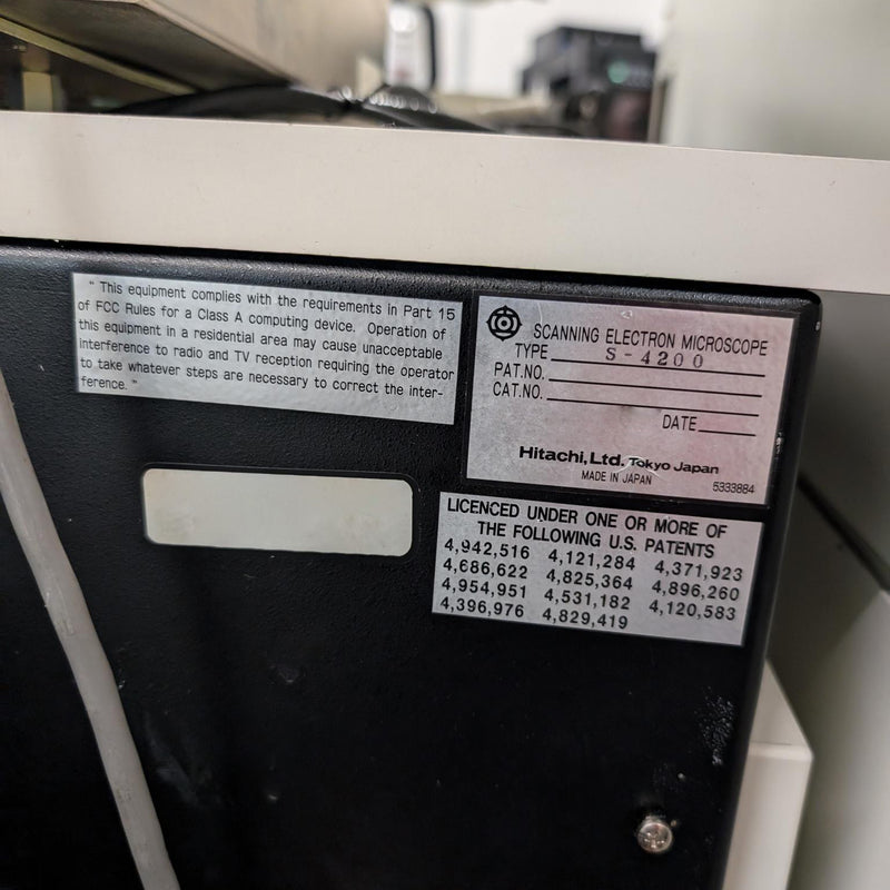 Hitachi S 4200 SEM (Scanning Electron Microscope)