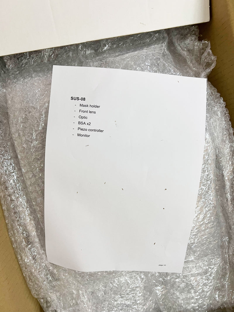 SUSS MA 8 / BA 8 Gen 4 Pro Mask Aligner / Bonder