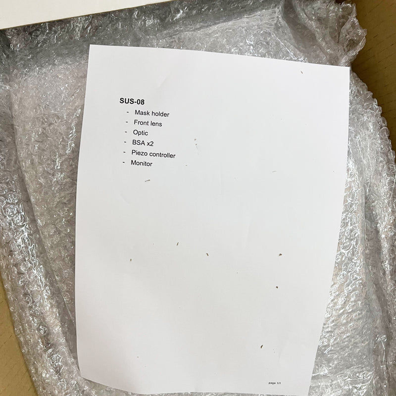 SUSS MA 8 / BA 8 Gen 4 Pro Mask Aligner / Bonder