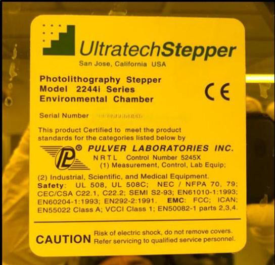 Ultratech Saturn 3 Wafer Stepper