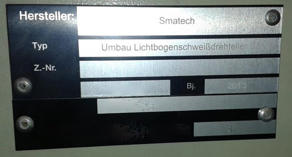 Smatech D 5 Modification of Arc Welding Round Table