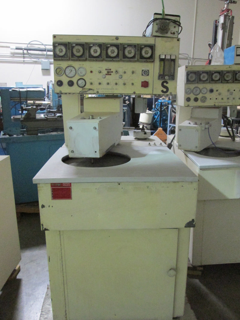 Strasbaugh 6 CA Single Side Polisher