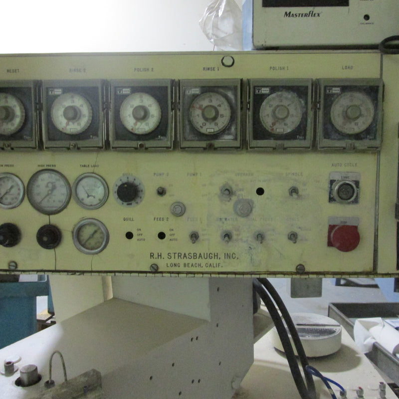 Strasbaugh 6 CA Single Side Polisher