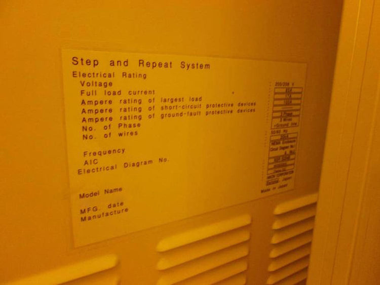 Nikon NSR S 204 B Stepper