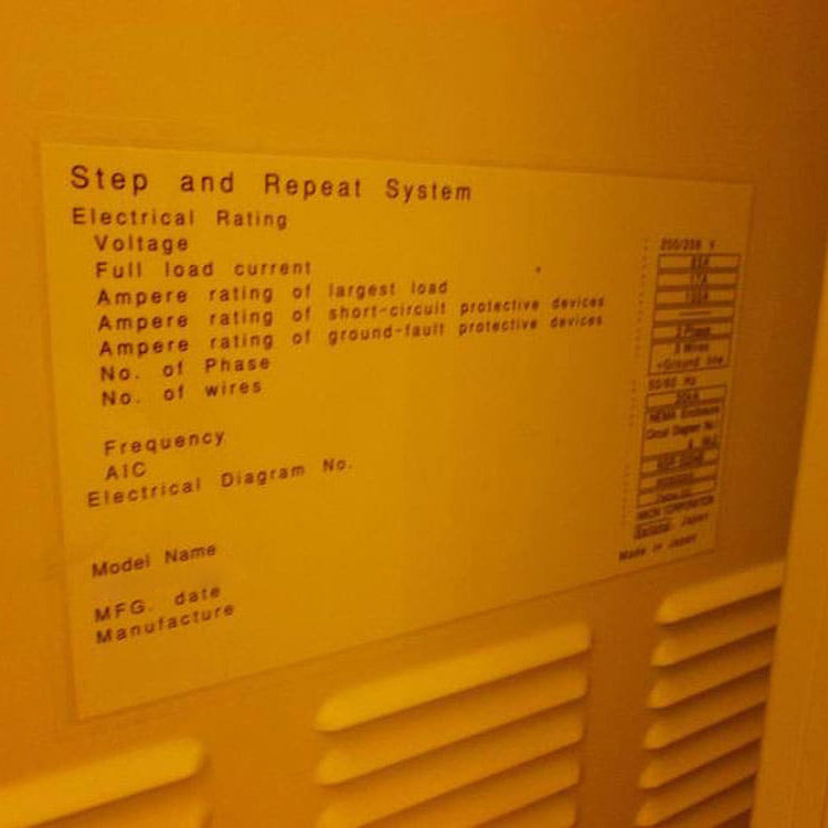 Nikon NSR S 204 B Stepper