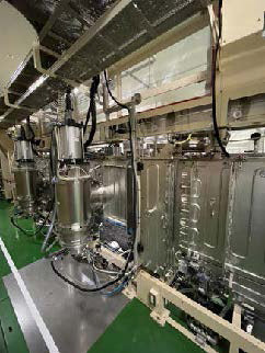 Ulvac SDP 570 VMS In Line Sputtering