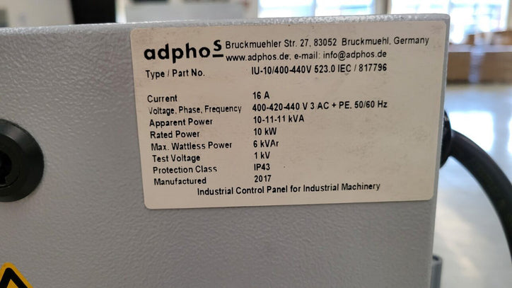 Adphos NIRLAB Drying  and Curing System