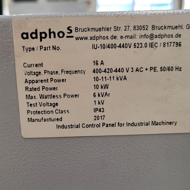 Adphos NIRLAB Drying  and Curing System