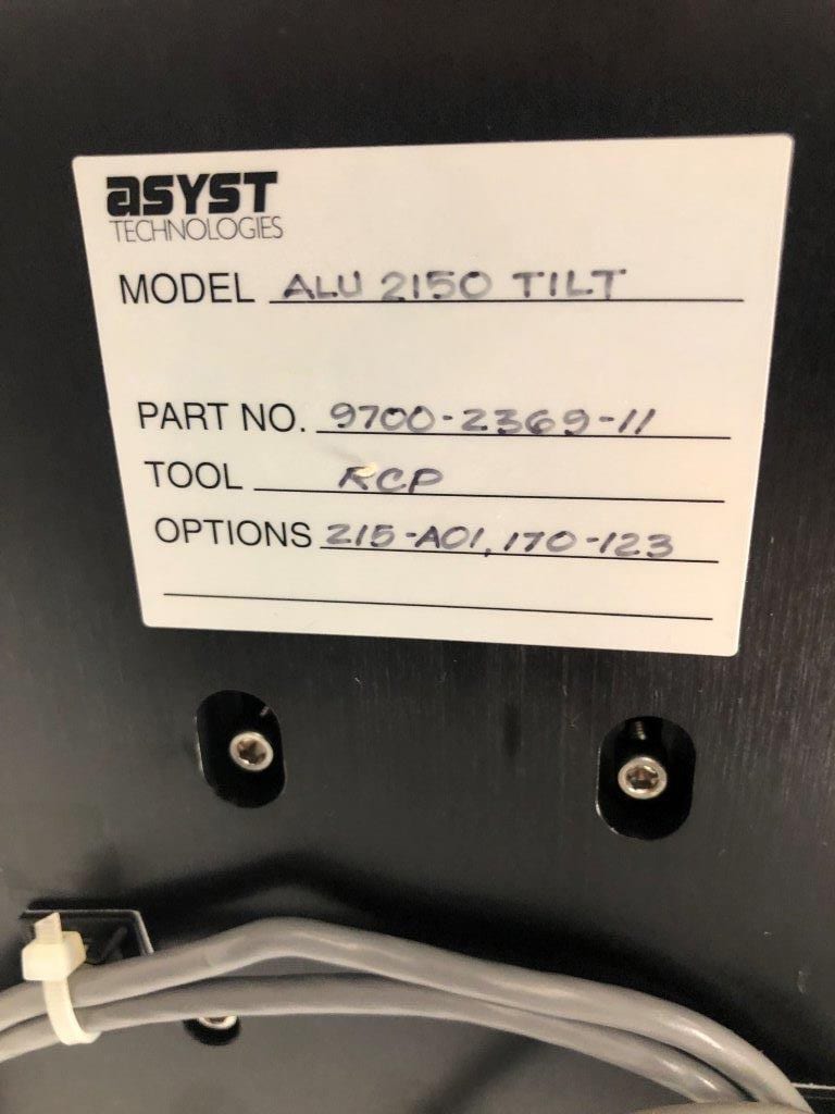 Asyst ALU 2150 TILT