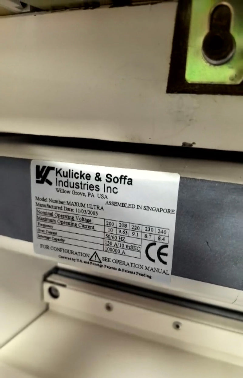 K&S Maxum Ultra Wire Bonder