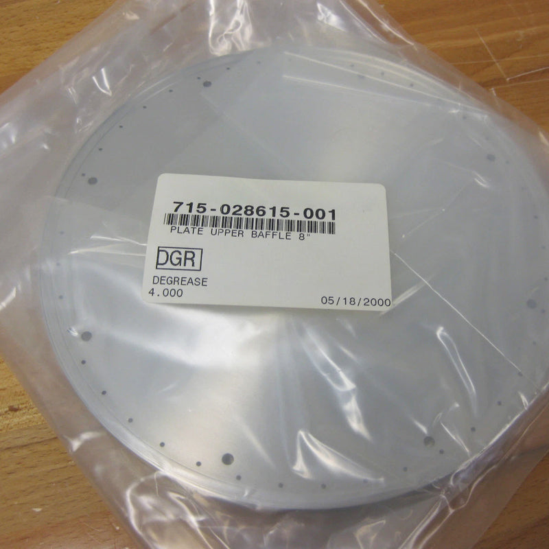 Lam P/N: 715-028615-001 Plate Upper Baffle