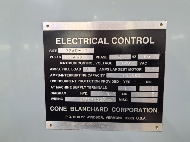 Blanchard 22 AD 42 Grinder