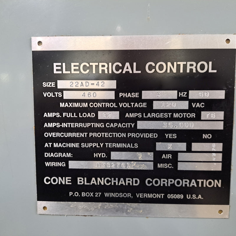 Blanchard 22 AD 42 Grinder