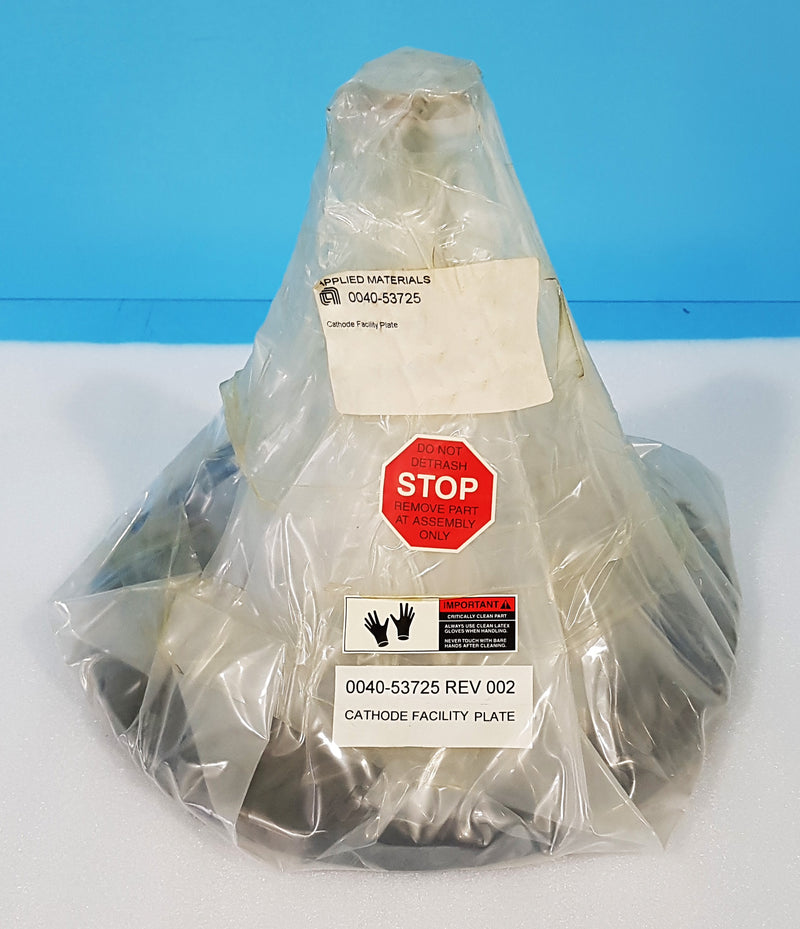 Applied Materials P/N: 0040-53725 Cathode Facility Plate
