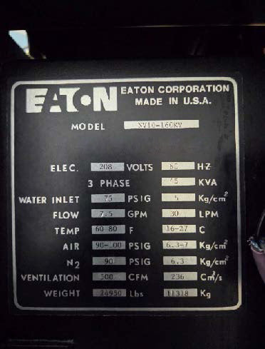 Axcelis NV 10 160 Ion Implanter