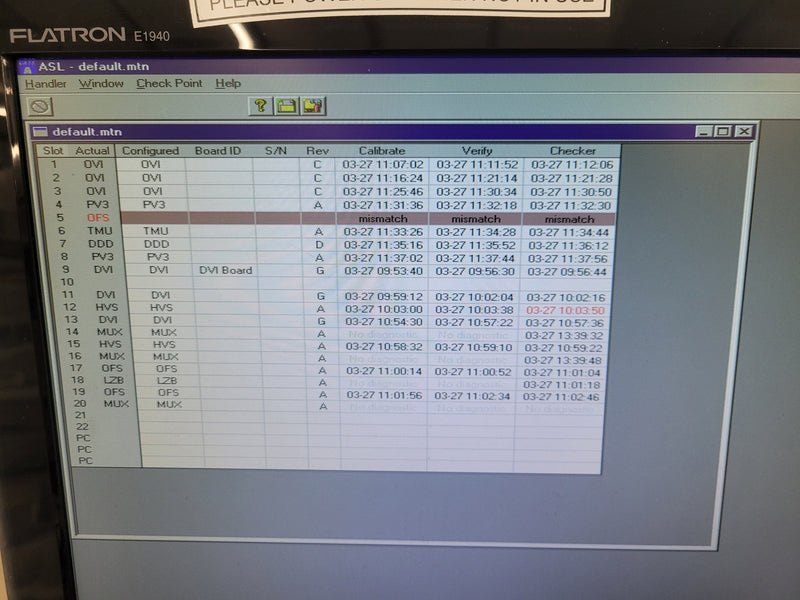 LTX / Credence ASL 1000 ATE (Automatic Test Equipment)
