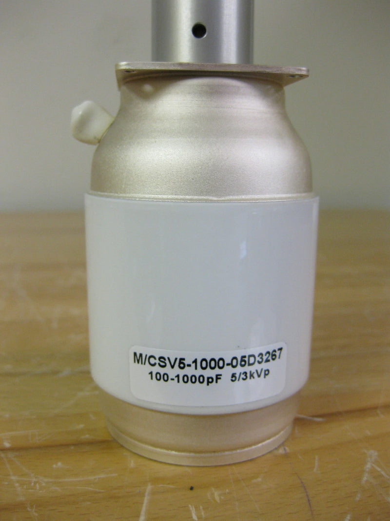Jennings P/N: CSV 5 1000 05 D 3267 Vacuum Capacitor