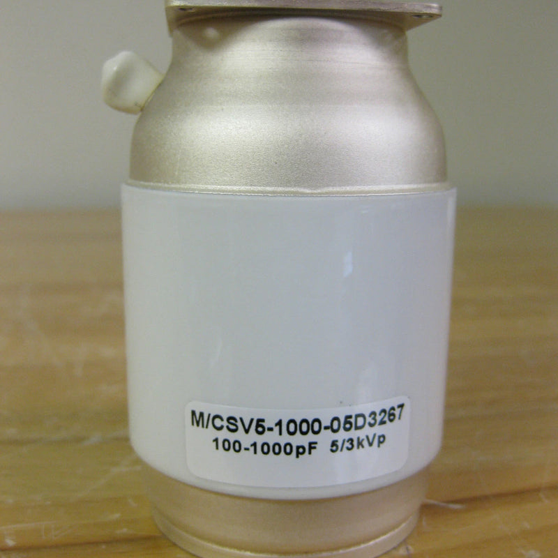 Jennings P/N: CSV 5 1000 05 D 3267 Vacuum Capacitor