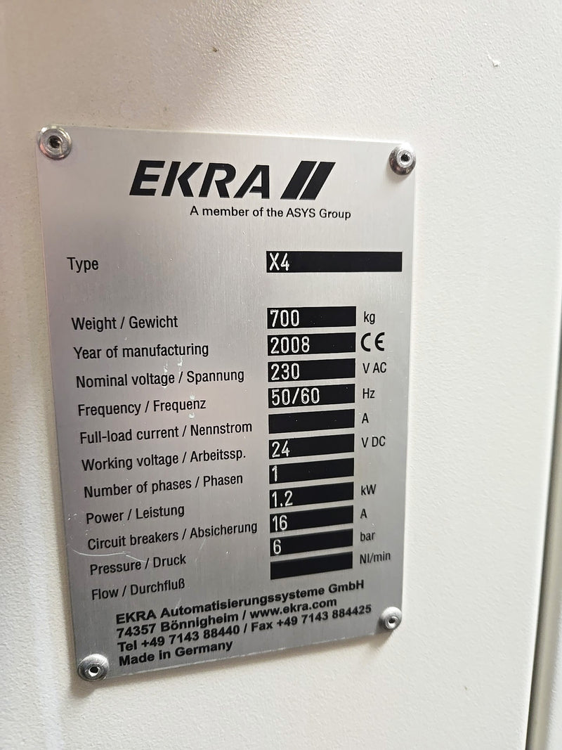 Ekra X 4 Printer