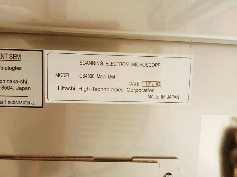 Hitachi CS 4800 CD-SEM (Critical Dimension Scanning Electron Microscope)