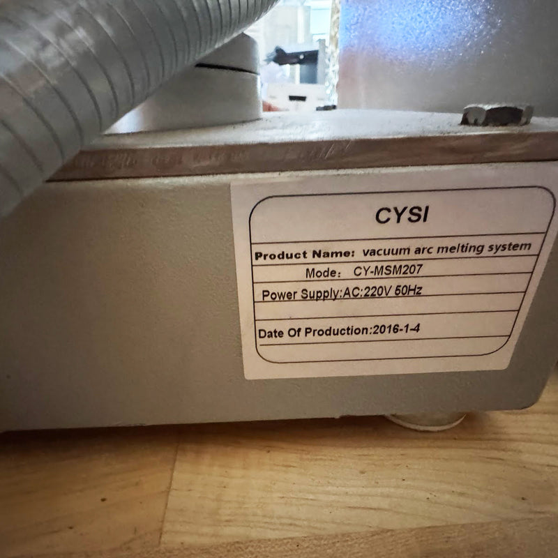 CYSI CY MSM 207 Vacuum Arc Melting System
