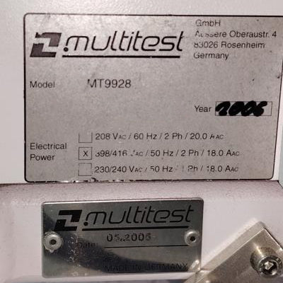 Multitest MT 9928 Handler