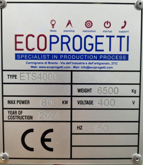 Ecoprogetti ETS 4000 Tabber and Stringer