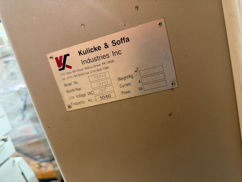 K&S 984 6 Dicing Saw