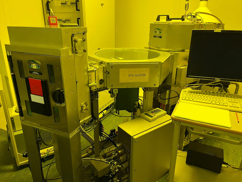 STS Multiplex ICP-DRIE (Inductively Coupled Plasma – Deep Reactive Ion Etcher)