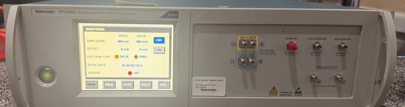 Tektronix PPG 3202 Programmable Pattern Generator