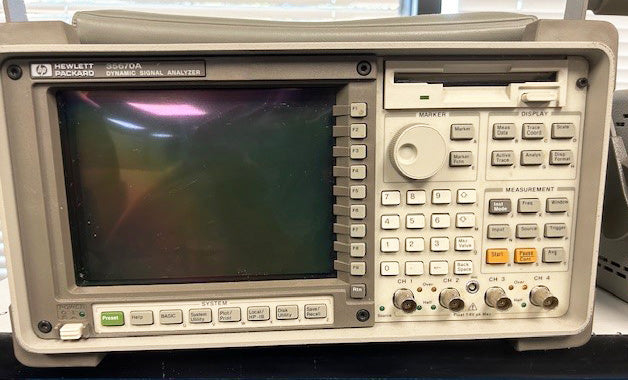 Agilent 35670 A Dynamic Signal Analyzer