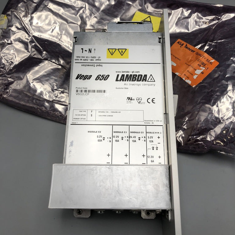 KLA P/N 0056119-000 Supply, Modular 650W, Config