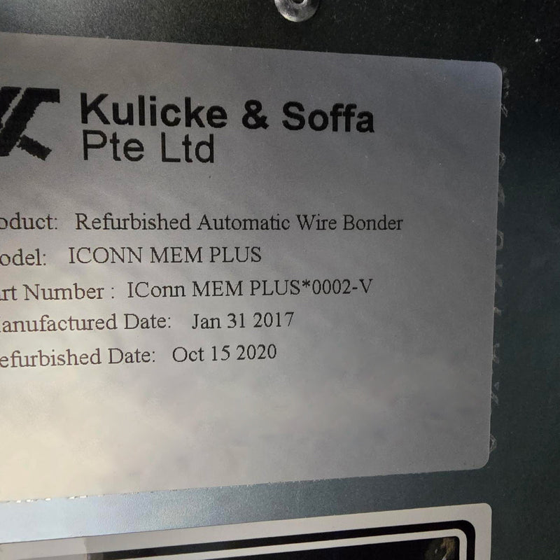 K&S IConn MEM Plus Wire Bonder