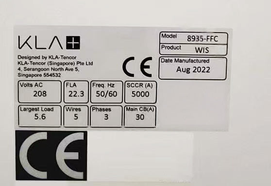 KLA 8935 FFC AOI (Automated Optical Inspection)