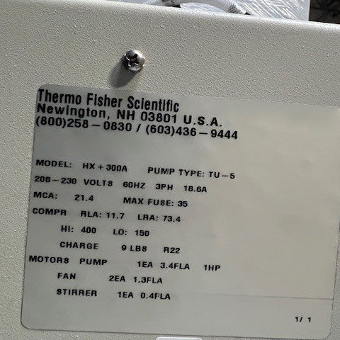 Thermo Fisher Scientific HX + 300 A Chiller