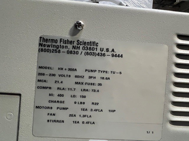 Thermo Fisher Scientific HX + 300 A Chiller