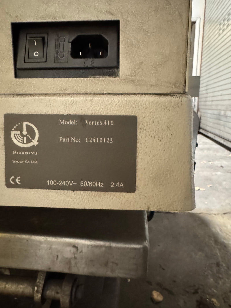 Micro-Vu Vertex 410 Measuring Center